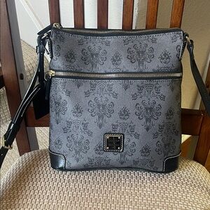 Dooney & Bourke Disney Haunted Mansion Wallpaper Crossbody Bag